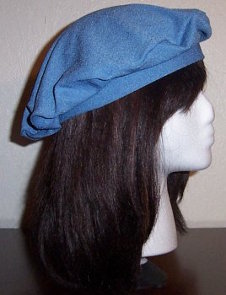 slinky beret wedgwood blue