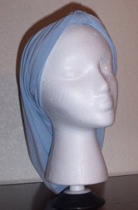 Ice Blue Slinky Snood